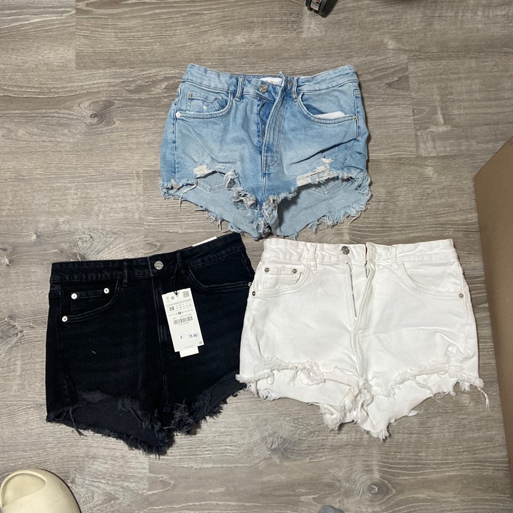 Zara jean shorts